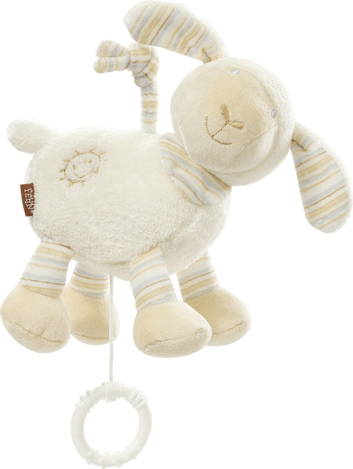 Fehn Peluche musicale agneau Paul BabyLove (154658)
