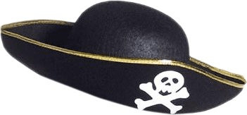 Widmann Chapeau de pirate en feutre