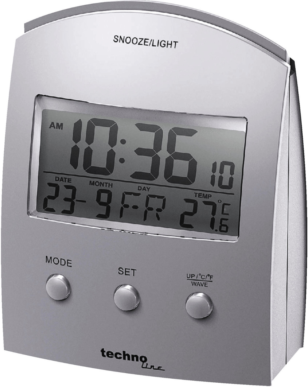 Technoline WT 753 Wecker silber