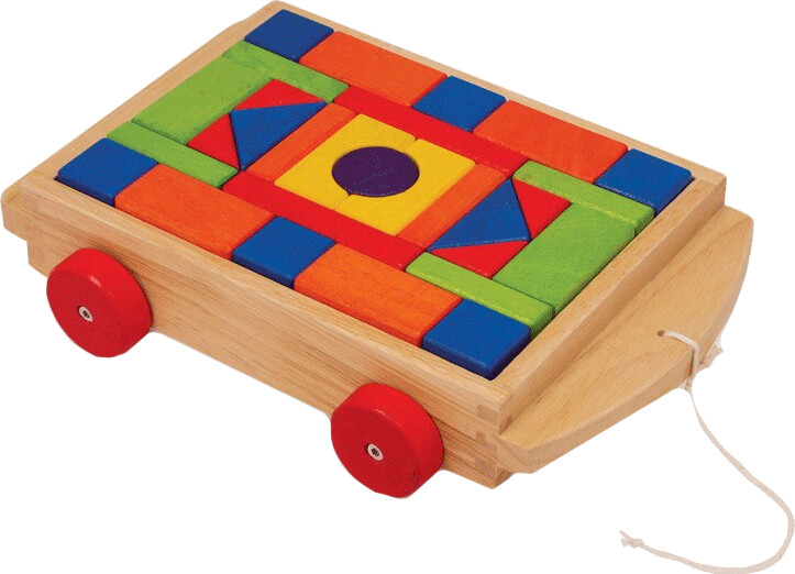 Small Foot Design Voiture & cubes de construction Lucas