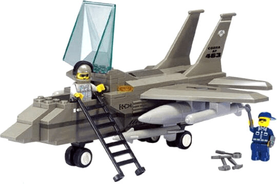 Sluban Fighter jet (M38-B7200)