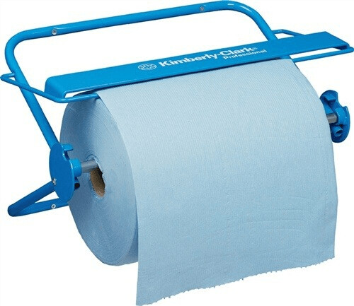 Kimberly-Clark Cleaning Cloth Roll Wall Holder (Blue)