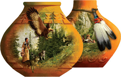 SunsOut Indian Pots (1000 pieces)