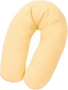 Julius Zöllner Coussin d'allaitement uni 190cm