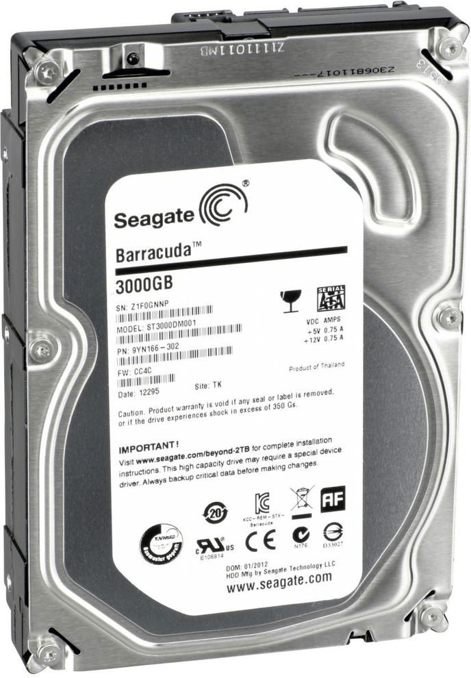 Seagate Barracuda SATA III 3 To (ST3000DM001)