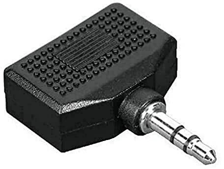 Hama Adaptateur 2 Jack femelles - 1 Jack mâle stéréo 3,5mm
