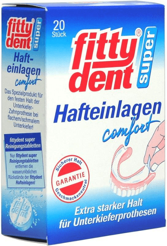 Börner Fittydent Super Denture Adhesive Cushions (15 Strips)