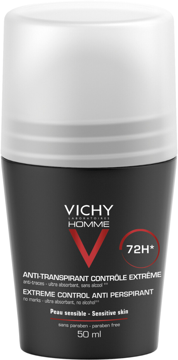Vichy Homme Déodorant Bille Régulation Intense (50 ml)