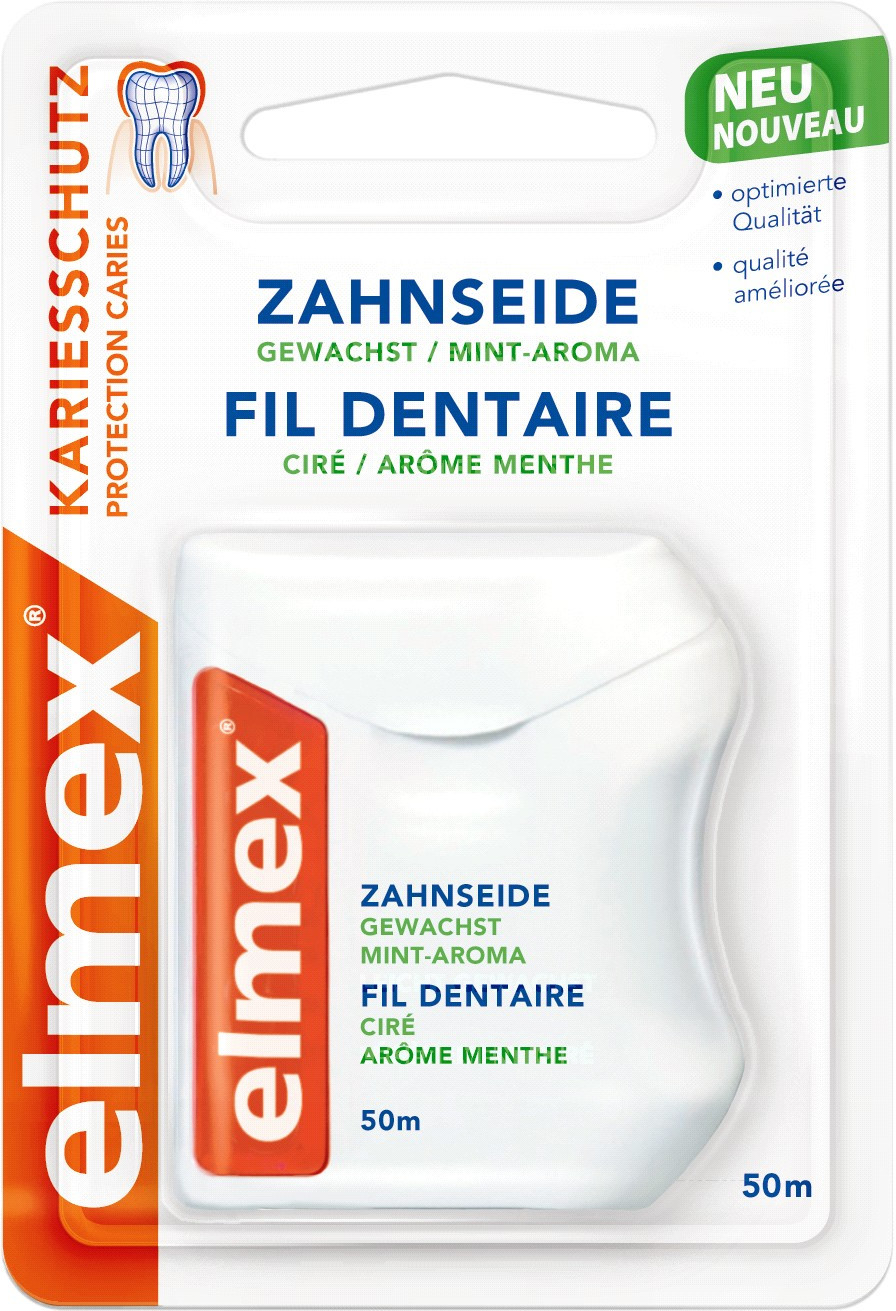 Elmex Dental Floss waxed (50 m)