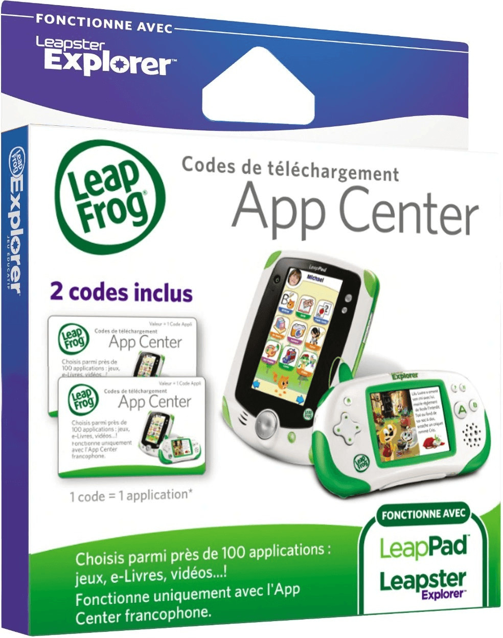 LeapFrog Leapster LeapPad - App Centre Download Card