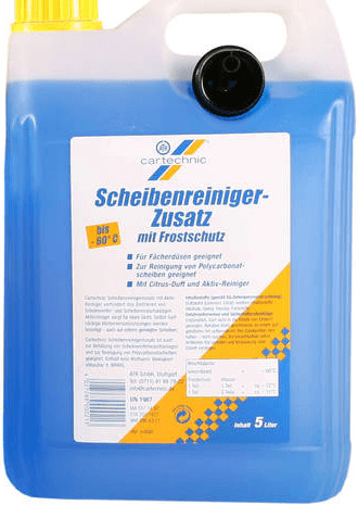 Cartechnic Scheibenreiniger-Zusatz mit Frostschutz (5 l) ab 15,89