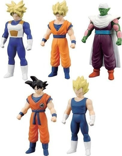 Bandai Dragon Ball Z - Pack de 5 figurines 1er combat - Assortiment (34500)