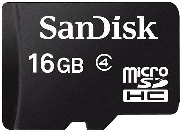 SanDisk microSDHC 16 Go Classe 4 (SDSDQ-016G-B35A)