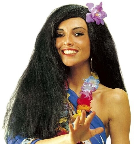 Widmann Perruque hawaïenne avec orchidée