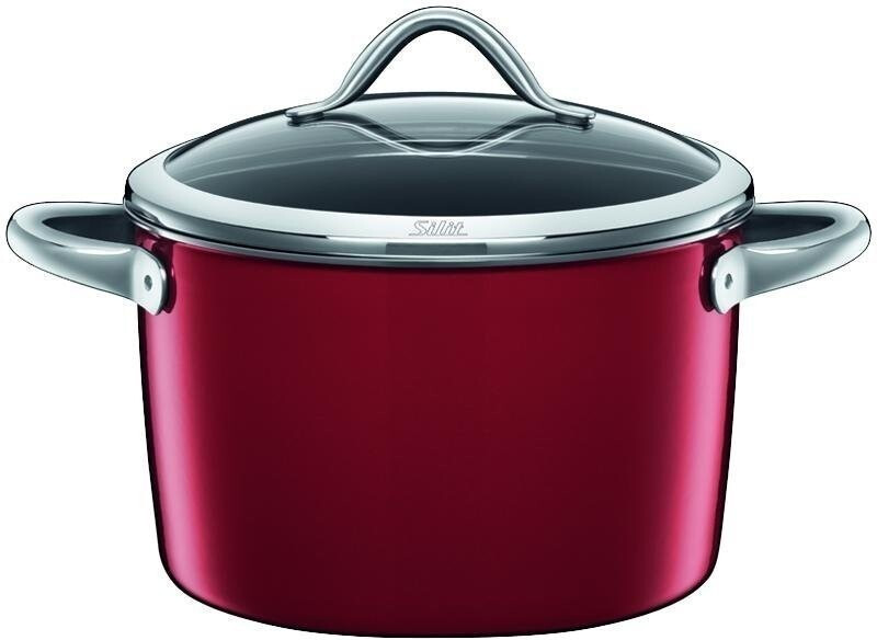 Silit Vitaliano Rosso Casserole With Lid 24 cm