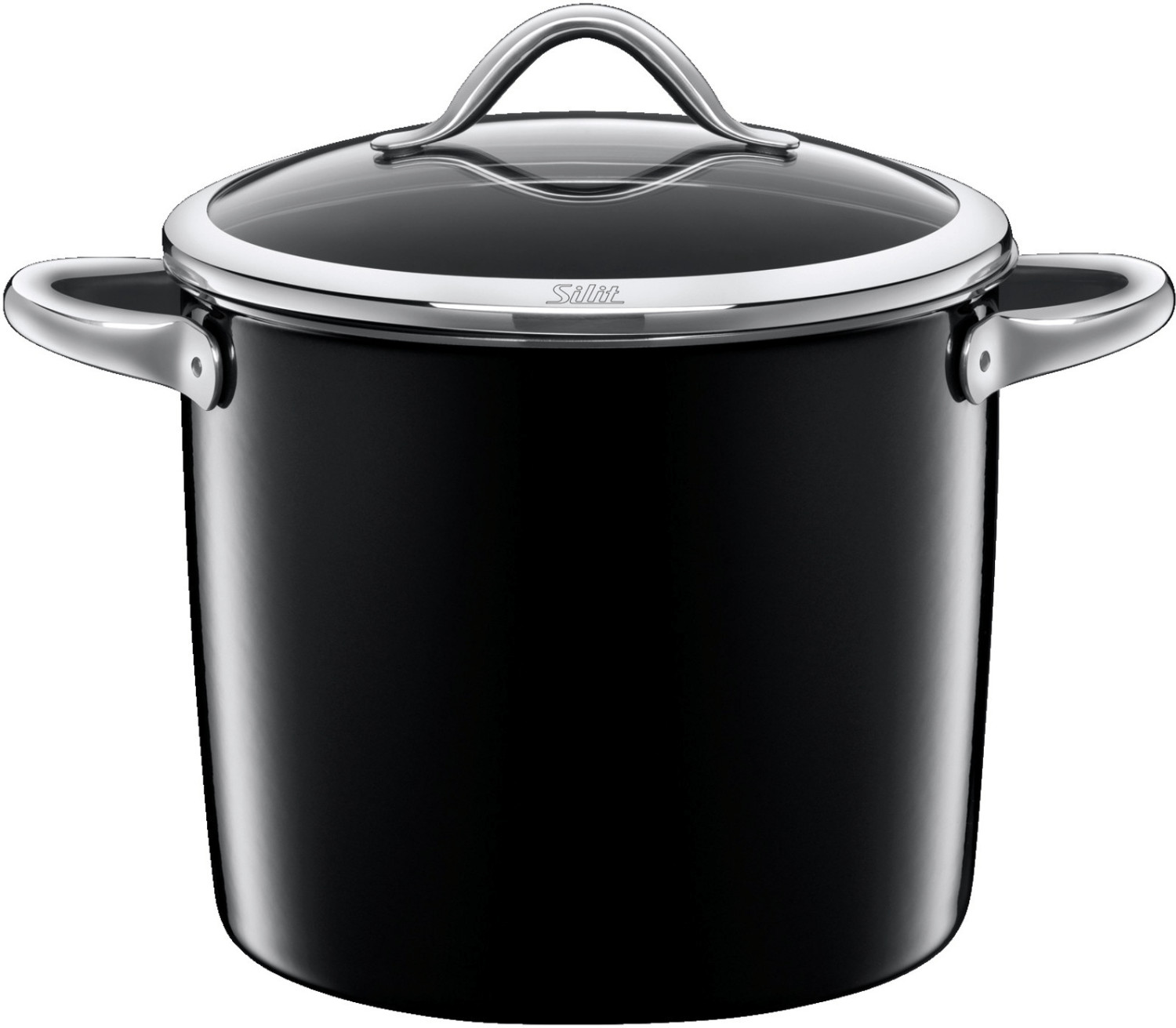 Silit Vitaliano Nero Stockpot With Lid 24 cm