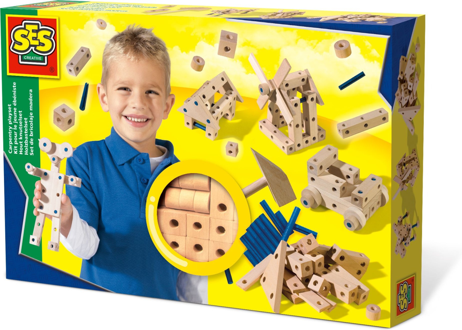 SES Creative Kit pour le jeune ébéniste (00945)