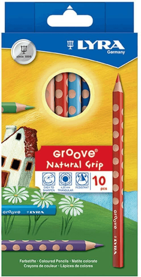 Lyra Étui de 10 crayons Groove