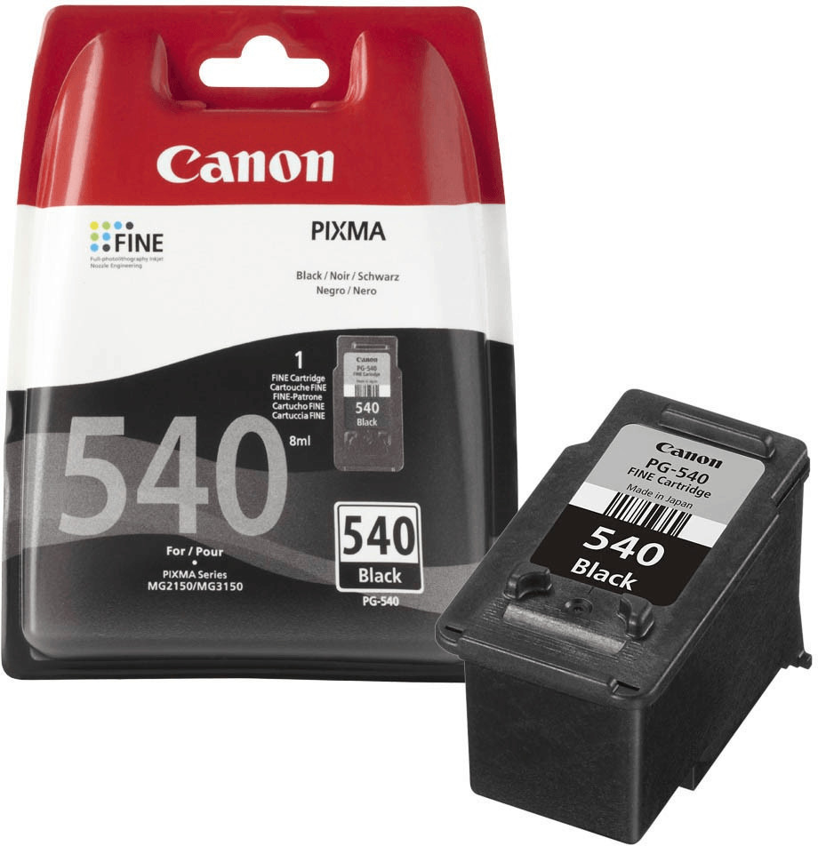 Cartouche d'encre noire à haut rendement Canon PG-540XL — Boutique Canon  France