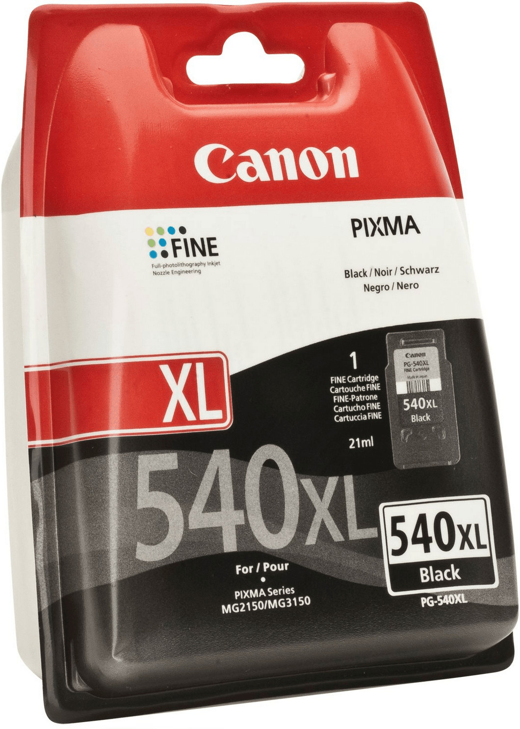 Cartouche d'encre noire à haut rendement Canon PG-540XL — Boutique Canon  France