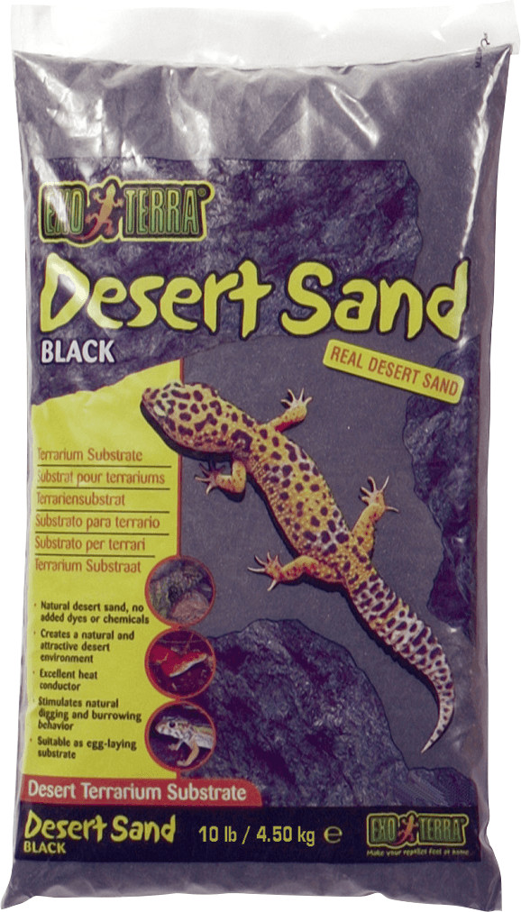 Exo Terra Sable désert noir 4,5 kg (PT3101)