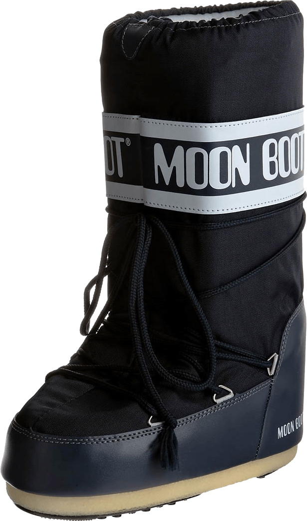 Moon Boot nylon bleu