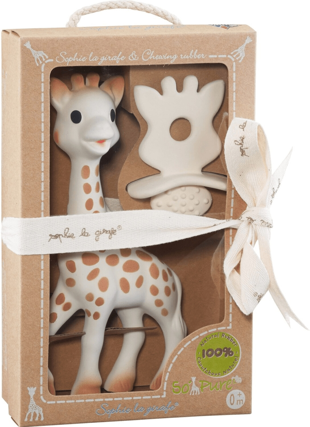 Vulli Coffret Sophie la girafe + Chewing rubber So'Pure