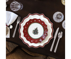 Villeroy & Boch Toy's Delight Piatti Da Portata (M), Rotondo, Porcellana, Bianco/Multicolore, 21x21x0.1 Cm : Villeroy & Boch