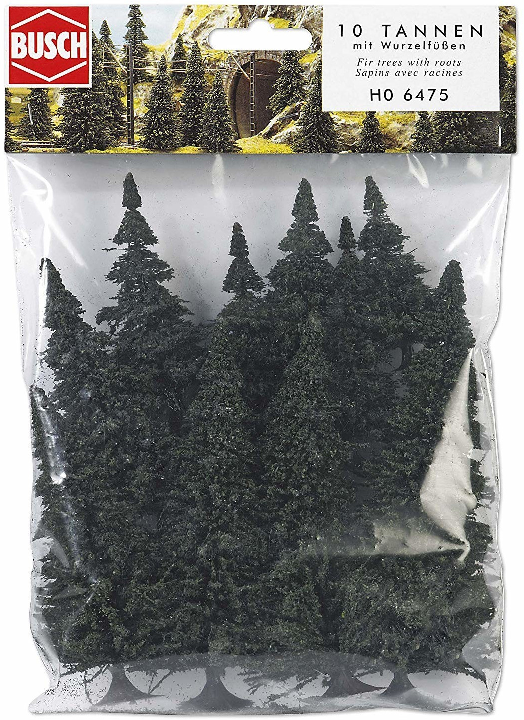 Busch 10 Pins avec racines (6475)