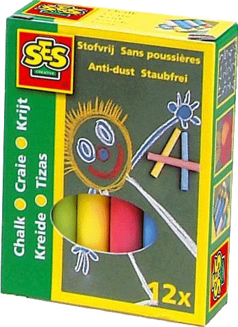 SES Creative 12 craies couleurs (00201)