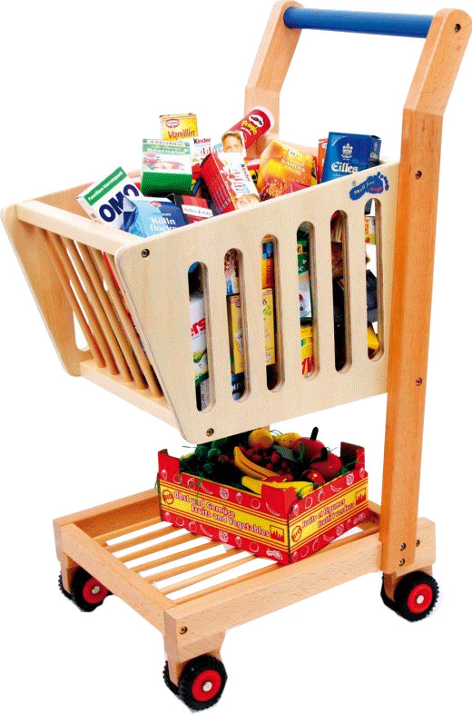 Legler Caddie bois naturel (2499)