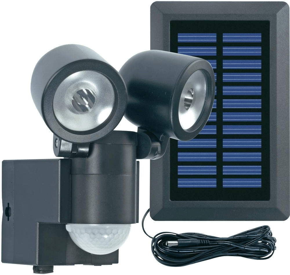 GEV Double projecteur LED solaire LPL