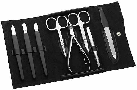Vorschaubild von Herbertz 361700 Manikür-Etui (8 tlg.) Vorschaubild von Herbertz 361700 Manikür-Etui (8 tlg.)