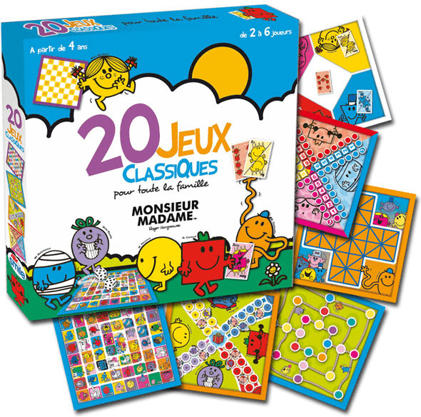 Monsieur Madame - 20 jeux classiques