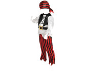 Costume da pirata a strisce per bambino - Collezione bianca e nera.  Consegna 24h