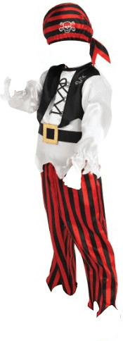 Rubie's Raggy Pirate Fancy Dress