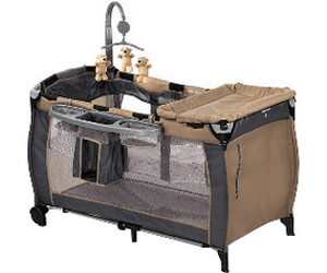 hauck travel cot cream