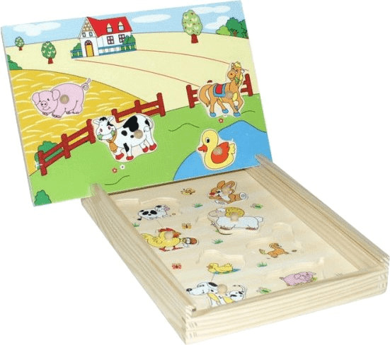 Small Foot Design Puzzle aimanté de la ferme