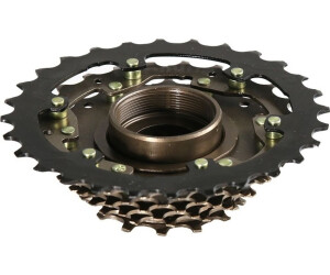Cassette Vélo 7 Vitesses 14-28T - Pignon Fileté En Acier Pour VTT Ou Vélo Route - Compatible Systèmes 3x7 (21 Vitesses) - Pièce De Rechange