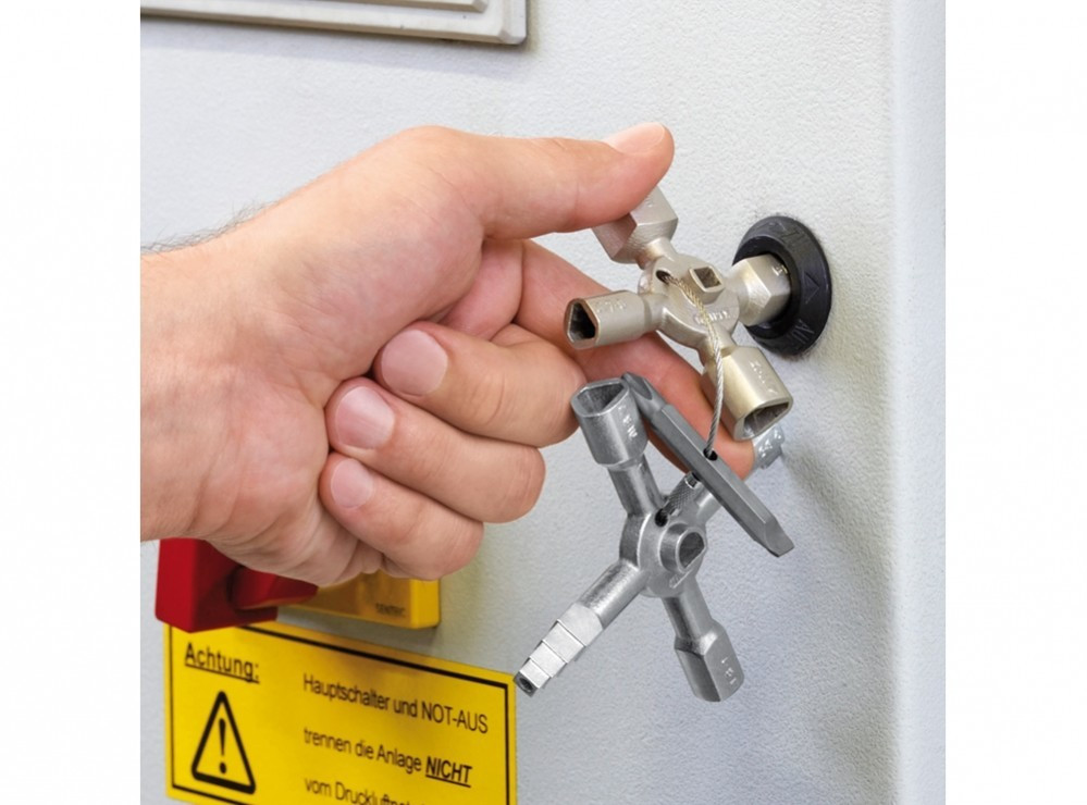Knipex Jeu de clés universelles pour armoire électrique (00 11 06 V01) au  meilleur prix sur