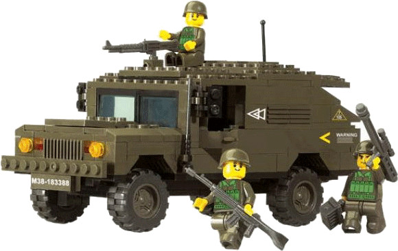 Sluban Armored car (M38-B9900)