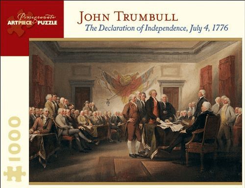 Pomegranate John Trumbull: The Declaration of Independence (1000 Pieces)