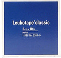 BSN Medical Leukotape Classic Einzelrolle in Faltschachtel 2 cm x 10 m weiß
