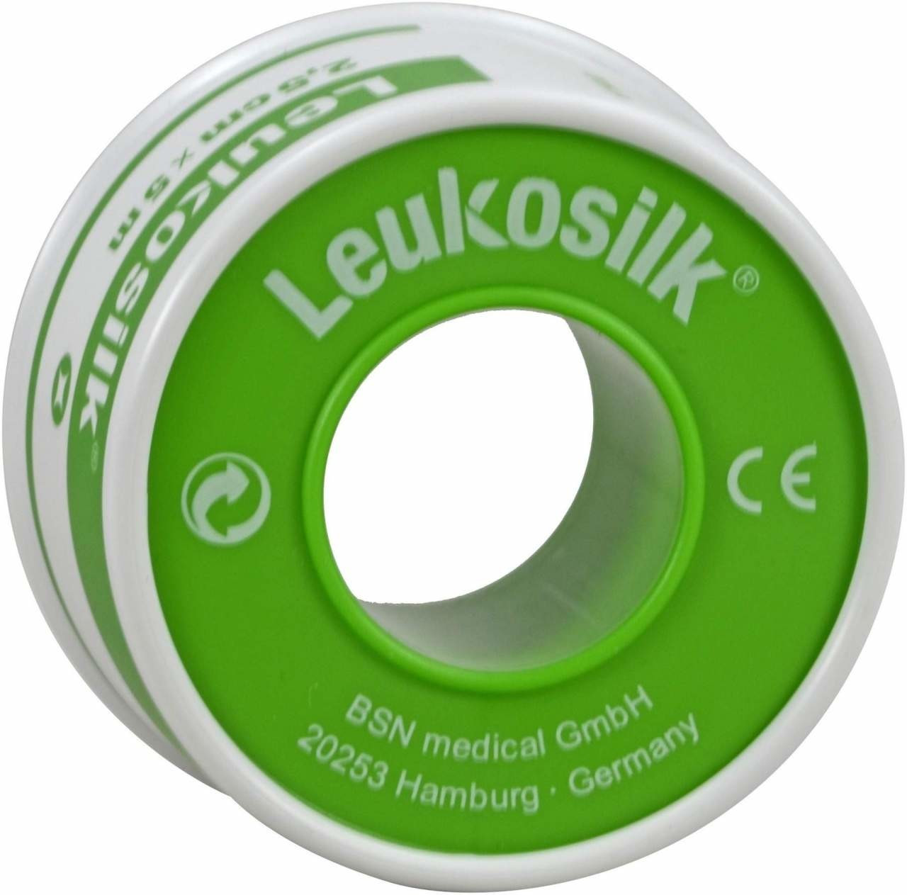 Leukosilk® Rollenpflaster 2,5cm x 5m - Größe: 2,5 cm x 5 m