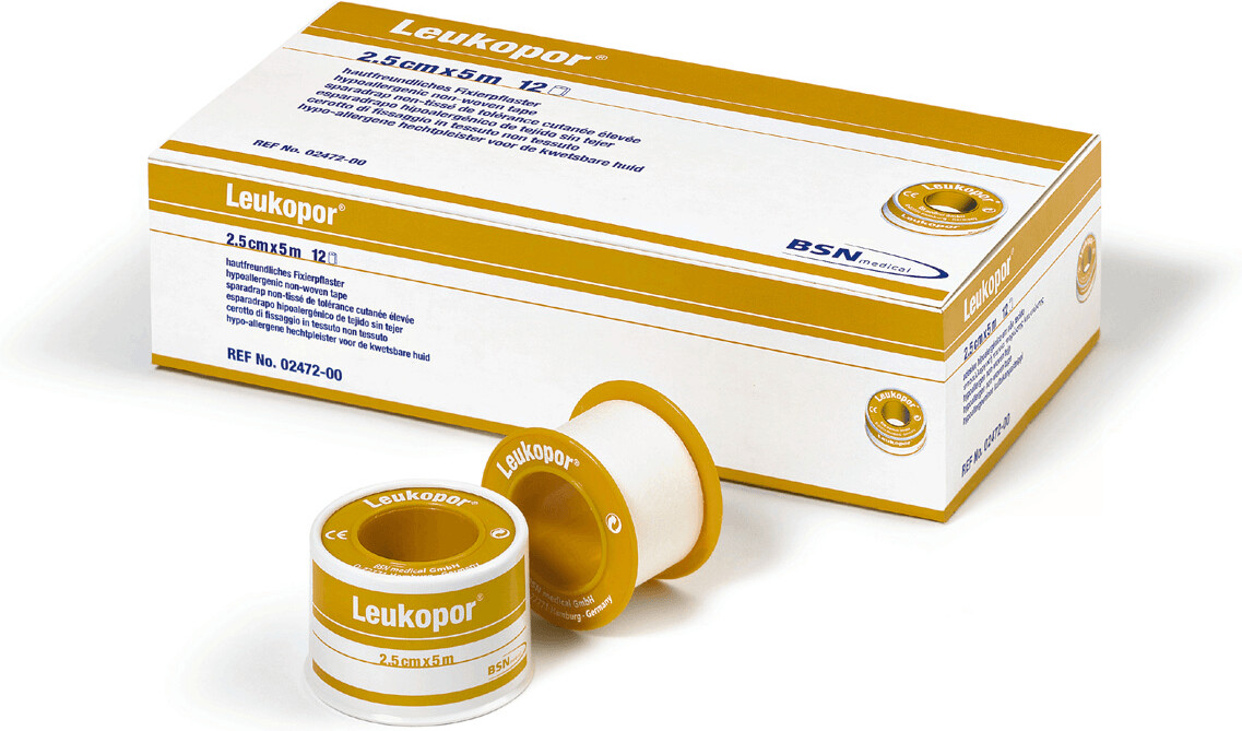 BSN Medical Leukopor in protective ring 2.5 cm x 5 m