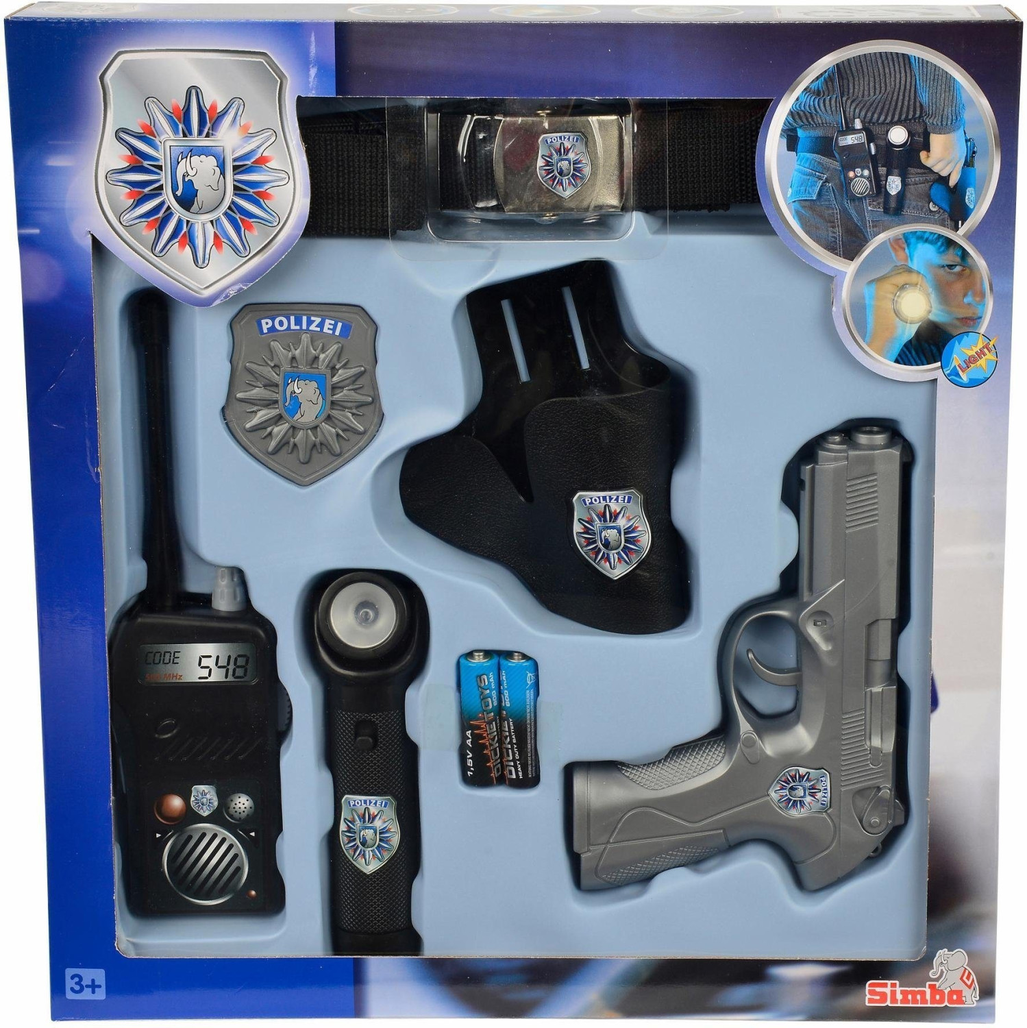 Kinder Polizei - Gürtel mit Pistole (Fasching, Karneval) in Niedersachsen -  Tostedt, Weitere Spielzeug günstig kaufen, gebraucht oder neu