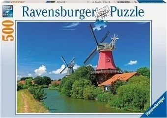 Ravensburger Romantic Windmills (500 pieces)