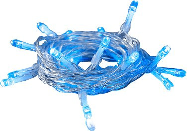Konstsmide 20 Blue Battery Operated LED Fairy Lights (1408-403)