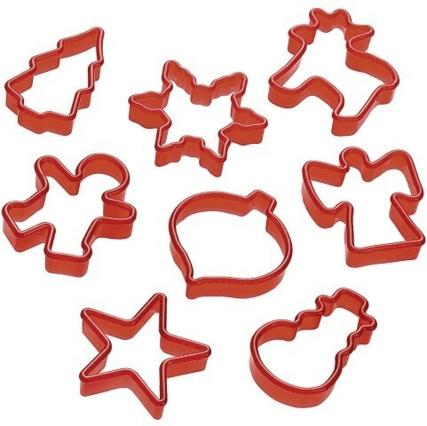 Lurch 8-Piece Christmas Cookie Cutter Set