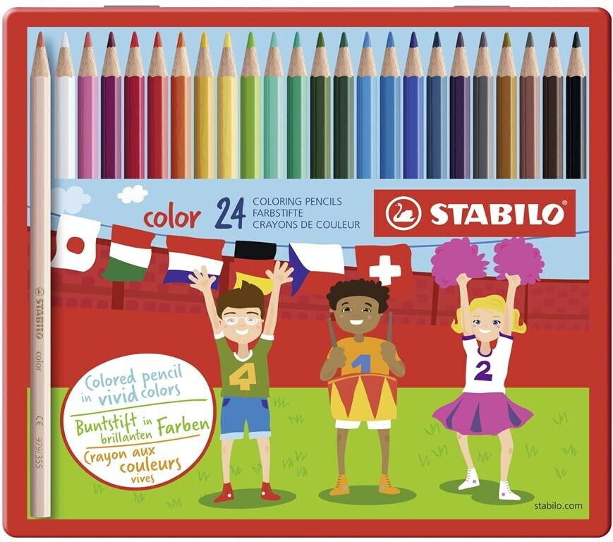 STABILO color (24 crayons - boîte)
